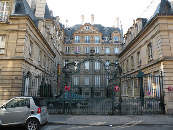  Hôtel particulier, rue Barbet de Jouy